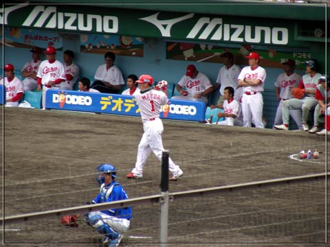 代打で前田智徳選手登場シーン