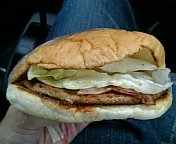 ヒカリのベーコンバーガー
